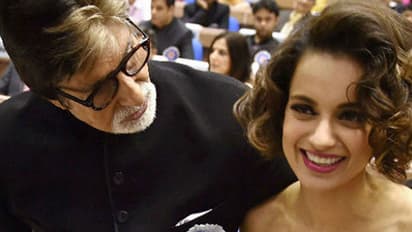 അമിതാഭ് ബച്ചനും കങ്കണ റണൗത്തും ഒന്നിക്കുന്നു?