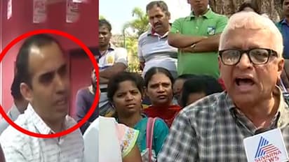 ಫ್ರೀಡಂ ಪಾರ್ಕ್'ನಲ್ಲಿ ವಂಚನೆ ಆರೋಪಿ ಸಚಿನ್ ನಾಯ್ಕ್ ವಿರುದ್ಧ ಪ್ರತಿಭಟನೆ