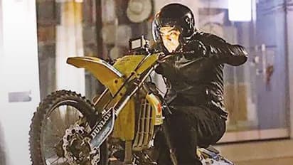 Actor Ajith's Vivegam has a stunning bike stunt in it