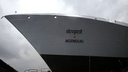 Indian Navy's most-advanced guided missile destroyer 'Mormugao' launched
