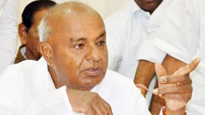 Will win rebels’ constituencies, Deve Gowda challenges