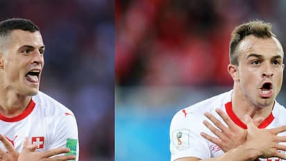 അല്ബേനിയന് ഗോളാഘോഷം: ഷാക്കയ്ക്കും ഷക്കീരിക്കുമെതിരെ നടപടിക്ക് സാധ്യത