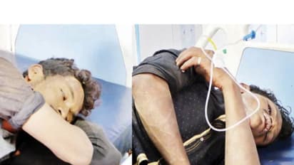 நகையை பறித்த திருடர்களுக்கு தரும அடி; போலீஸ்க்கு தகவல் கொடுத்துவிட்டு மருத்துவமனையில் சேர்த்த மக்கள்...