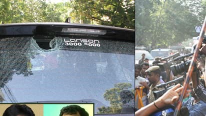 Sarathkumar-Vishal fight it out filmy-style on Chennai streets