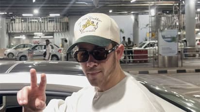 మచ్చా పెళ్లి కోసం ముంబై చేరుకున్న నిక్ జోనాస్