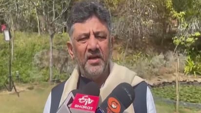 Karnataka Deputy Chief Minister DK Shivakumar (Photo/ANI)