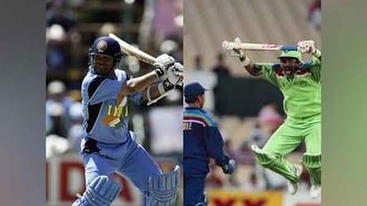 Sachin Tendulkar and Javed Miandad (Photo: X/@ICC)