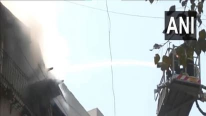 Massive fire breaks out in Mumbai (Photo: ANI)