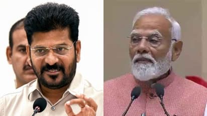 Telangana Chief Minister Revanth Reddy, Prime Minister Narendra Modi (Photo/ANI) 
