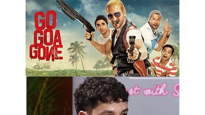 Kunal Kemmu and Go Goa Gone poster (Image Source: ANI/@X)