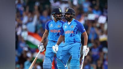 Rohit Sharma and Virat Kohli. (Photo- ICC)