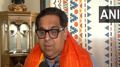 Delhi BJP MLA Harish Khurana here today.