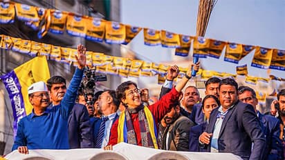 AAP national convenor Arvind Kejriwal and party leader Atishi (Photo: X@arvindkejriwal)