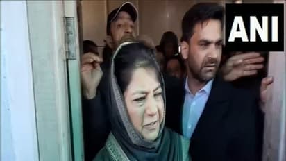 People’s Democratic Party (PDP) Chief, Mehbooba Mufti (Photo/ANI)