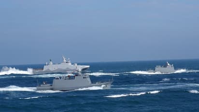 Taiwan detects 12 Chinese aircraft, 14 naval vessels operating near its shore