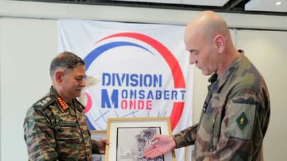 Indian Army Chief at Fort Ganteaume (Photo/X@adgpi)