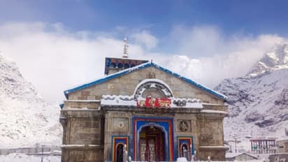 Kedarnath temple covered in snow during winters (Photo/ANI)