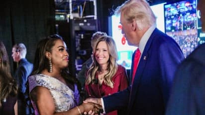 African-American singer and actress Mary Millben, US President Donald Trump (Image Credit: X/@MaryMillben)