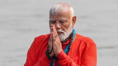 Prime Minister Narendra Modi at the Maha Kumbh (File Photo/X/@narendramodi)