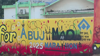 Abujhmad Peace Half Marathon (Photo: ANI)