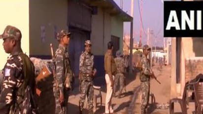 Forces have been deployed in Hazaribagh, Jharkhand following an incident of violence (Photo/ANI)