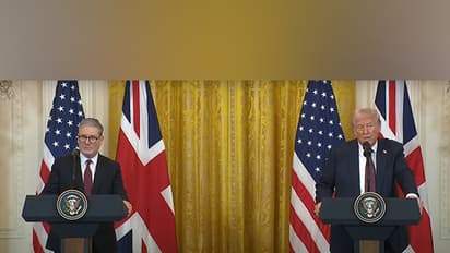 'That's enough': Donald Trump interrupts UK PM, shoots down question on Canada during presser (WATCH)