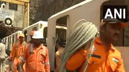A combined effort by mining experts from Singareni, NDRF, SDRF, Indian Army and other forces is being carried out (Photo/ANI)