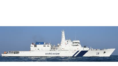 ndian Coast Guard Ship Sachet departed for Sudan (Photo/X Randhir Jaiswal @MEAIndia)