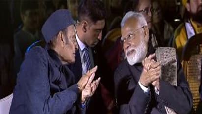 PM Modi at the Jahan-e-Khusrau program (Photo/ANI)