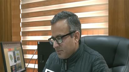 Senior Scientist at IMD's Meteorological Center in Shimla, Sandeep Kumar Sharma (Photo/ANI)