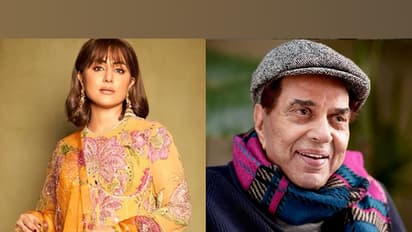 Hina Khan, Dharmendra (Photo/instagram)