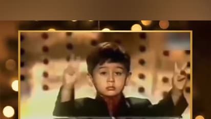 Childhood picture of Tiger Shroff (Photo/Instagram/@apnabhidu)