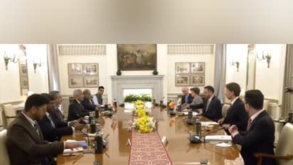 EAM S Jaishankar meets with Belgium’s foreign minister, Maxime Prevot (Photo/S.Jaishankar))