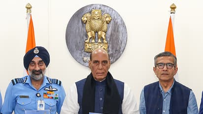 Defence Minister Rajnath Singh (Photo Credit: X/@SpokespersonMoD)
