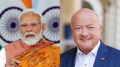 PM Narendra Modi, Austria Chancellor Christian Stocker (Photo Credit: X/@_CStocker)