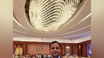 Ashish Sinha, Joint Secretary in the Ministry of External Affairs (Image Credit: X/@ashishifs)