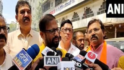 Shiv Sena MP Naresh Mhaske (Photo/ANI)