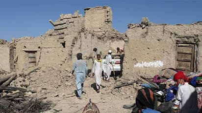 Representative image of an earthquake in Afghanistan (Image/Reuters)