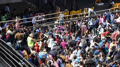 A visual of New Delhi Railway Station (Photo/ANI)