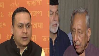 Amit Malviya and Mani Shankar Aiyar (Photo: ANI)