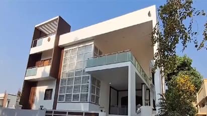 Visuals of the Lokayukta raid in progress (Photo/ANI)