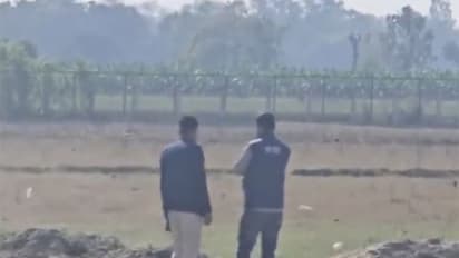 UP STF and Police dispose explosives recovered from Lajar Masih (Photo/ANI)  