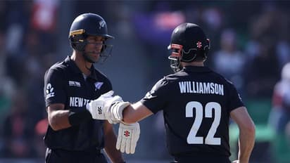 Rachin Ravindra and Kane Williamson (Photo: @Blackcaps/X)