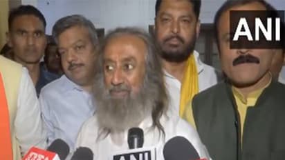 Spiritual leader and founder of Art of Living, Sri Sri Ravi Shankar (Photo/ANI)