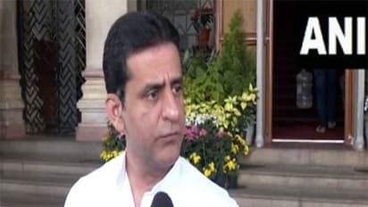 Congress MLA Rizwan Arshad (Photo/ANI)