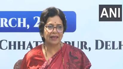 National Commission for Women (NCW) chairperson Vijaya Rahatkar (Photo/ANI)