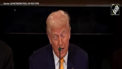 US President Donald Trump (Image Source: US Network Pool via Reuters)