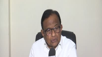 Congress leader P Chidambaram. (Photo/ANI)