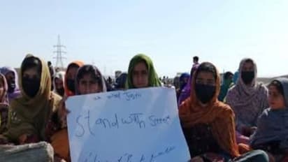 Protests erupt in Kech district over enforced disappearance (Photo/@TBPEnglish)