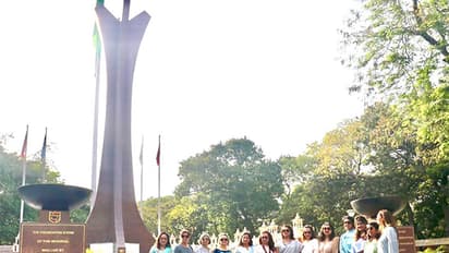 Women guides lead way at Southern Command War Memorial in Pune (Photo/ANI)